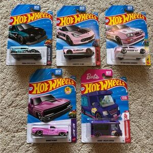 Hot Wheels F Case 2026 lot of 5